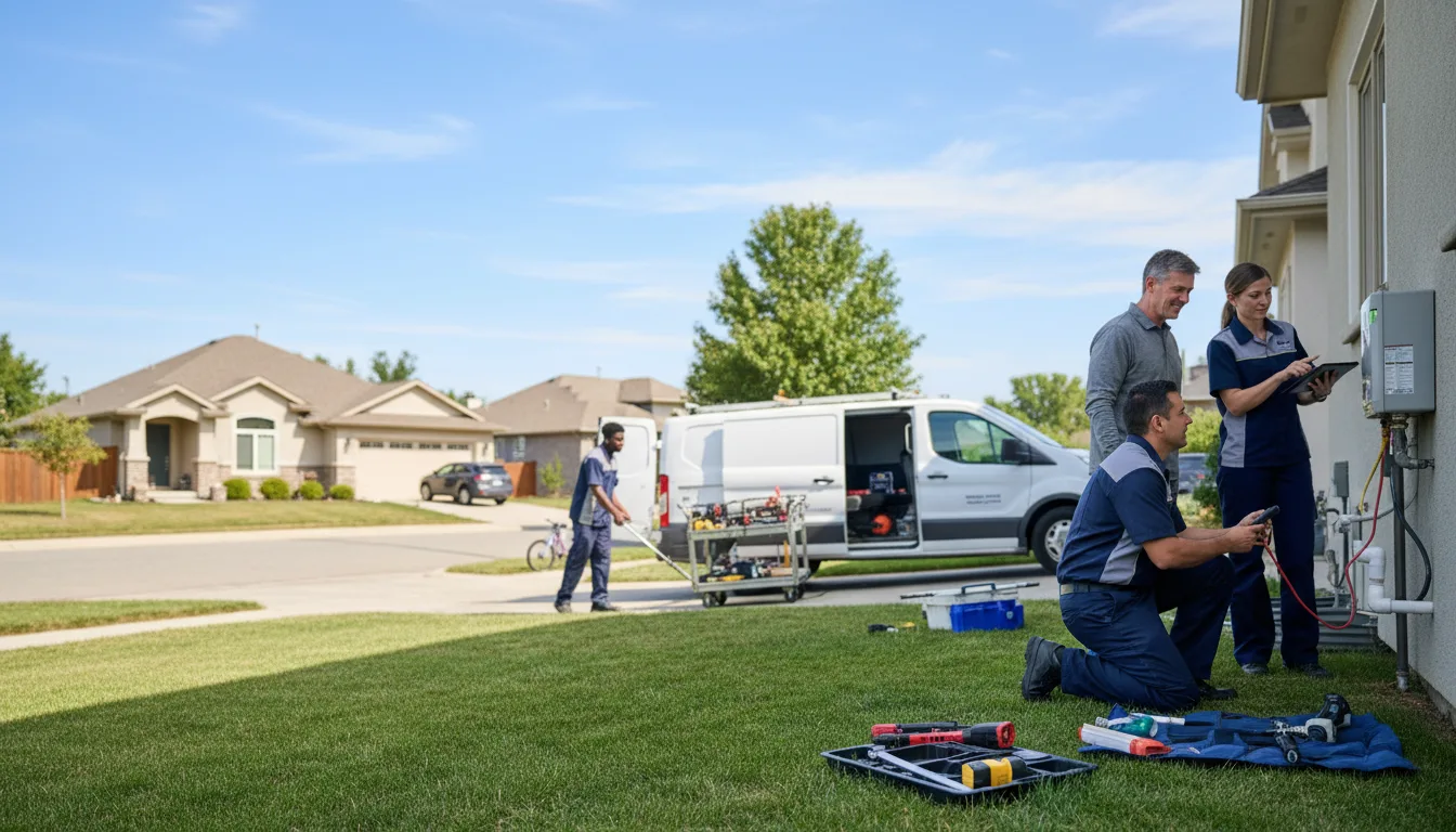 Tankless water heater service in Austwell, TX